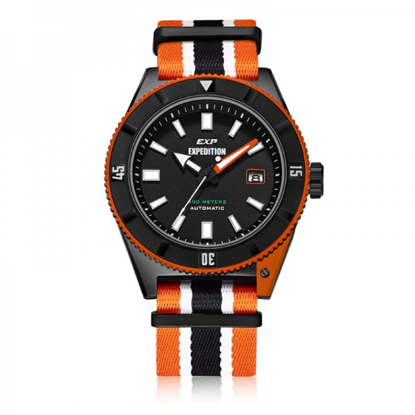 Expedition 6819 Black Orange Canvas MANIPBAOR